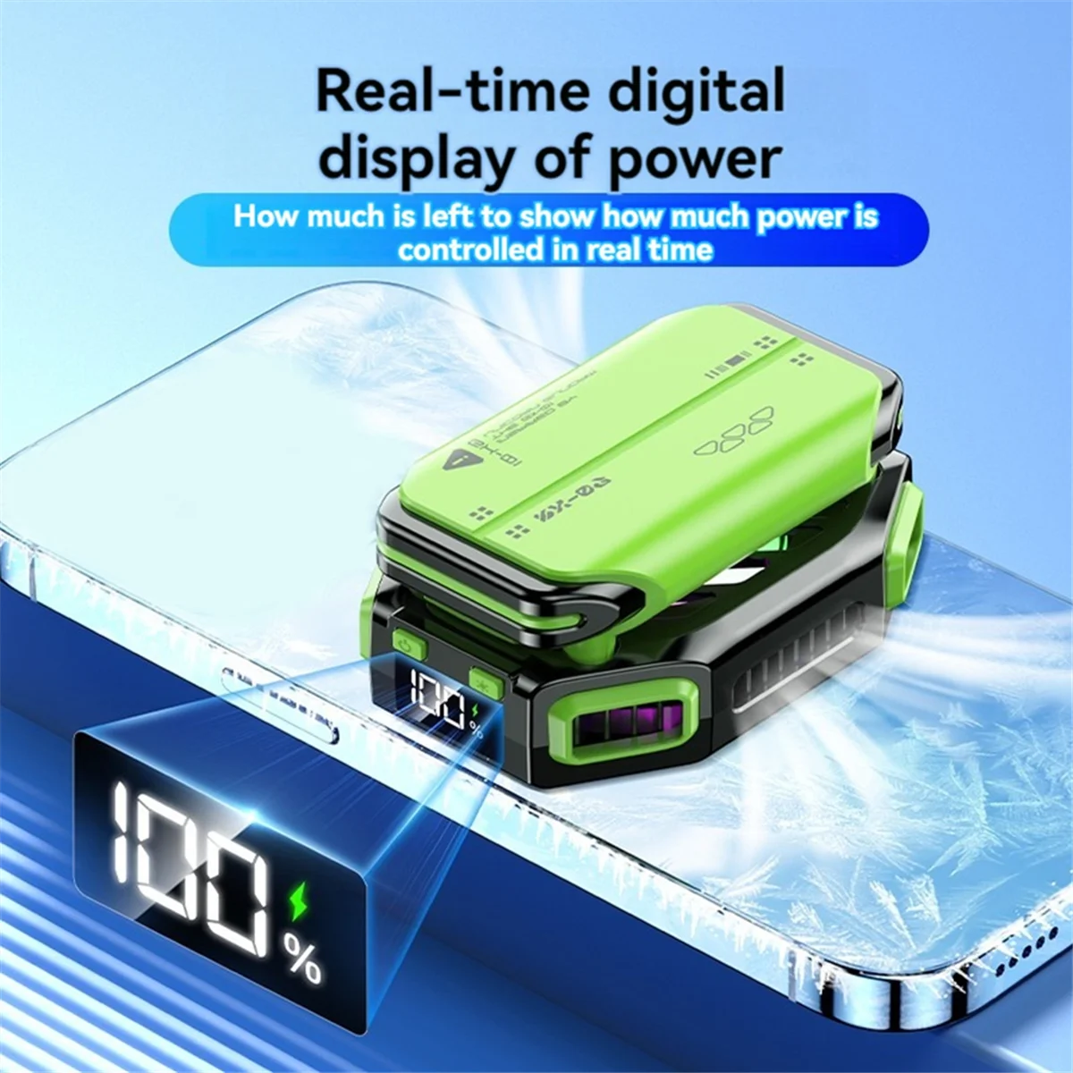 Магнитный полупроводниковый Вентилятор охлаждения X111 для телефона радиатор с 7