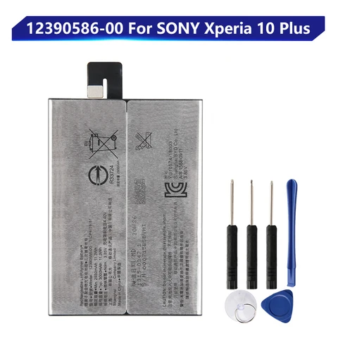 Сменный аккумулятор для Sony Xperia 10 Plus 12390586-00, аккумуляторная батарея для телефона 3000 мАч