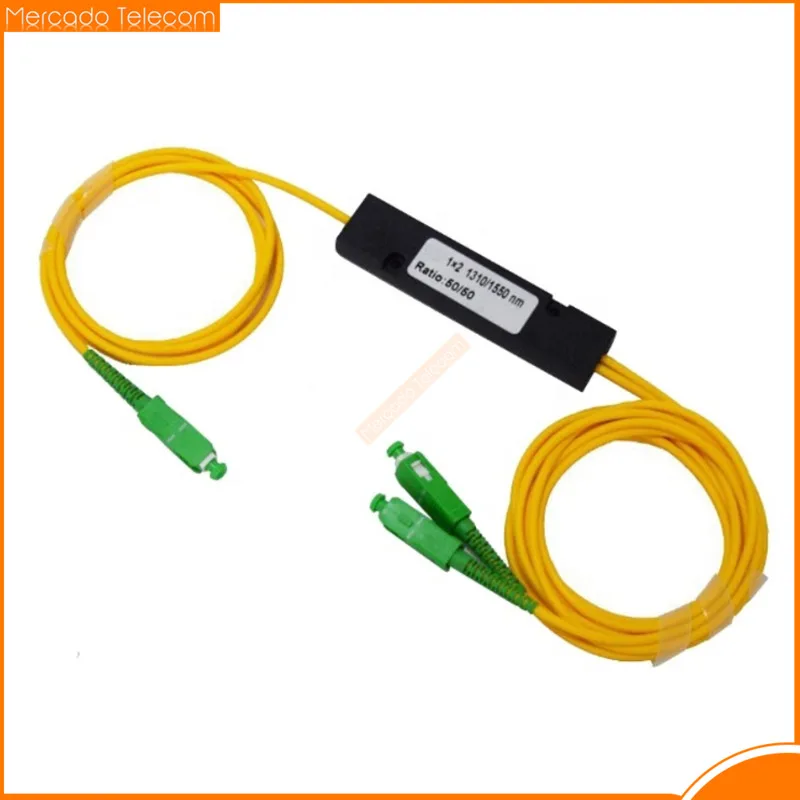 Оптоволоконно-оптический фотоаппарат SCAPC 1X2, 1x2, одномодовый симплекс, 1 метр, FTTH plc оптический сплиттер, бесплатная доставка