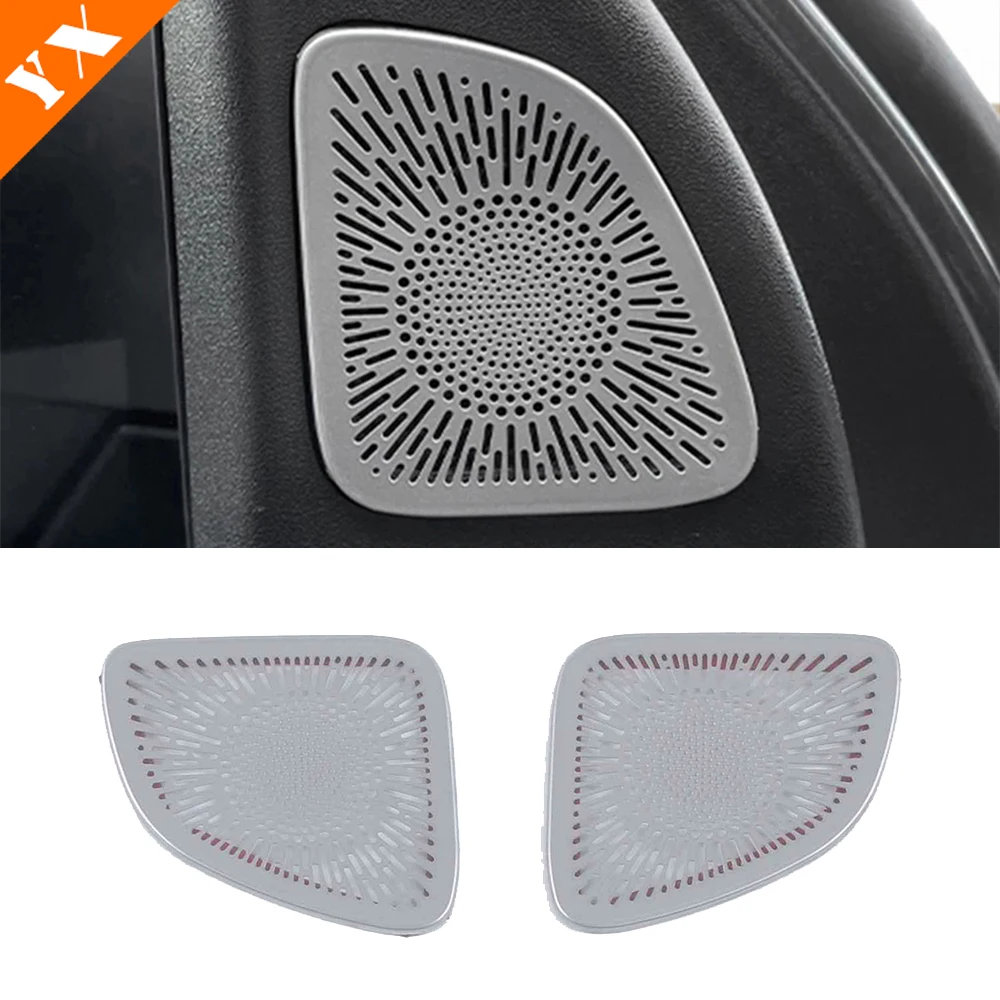 

Аксессуары для Tucson NX4 N Line 2021-2023, салон автомобиля, динамик, звуковой сигнал, защита от ударов/пыли, отделка из нержавеющей стали, черный гарнир