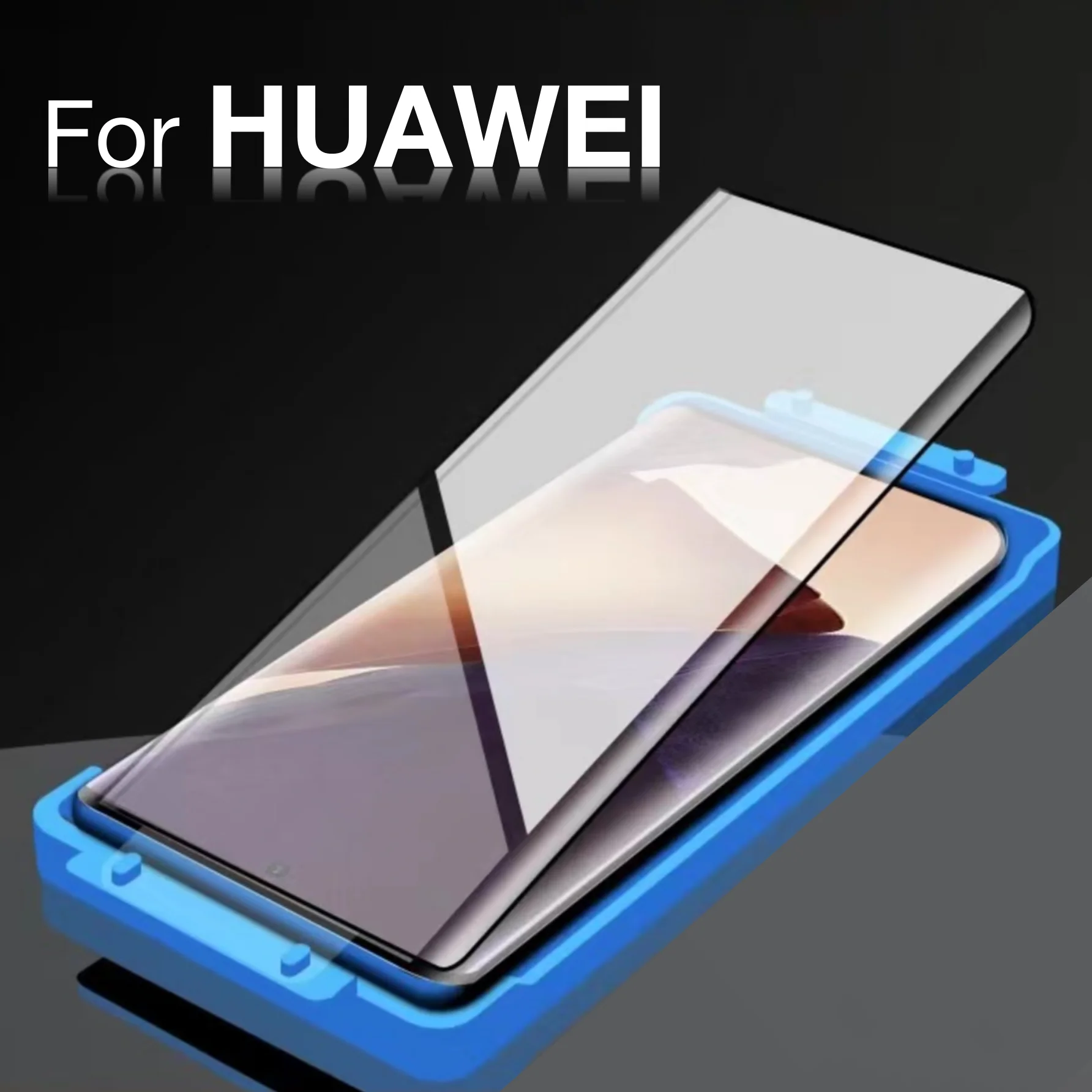 

For Huawei P60 P50 Screen Protector Glass P60 ATR P40 P30 Pro Plus Explosion-proof Protective with Install Kit