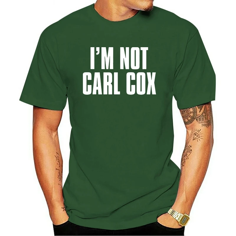 Забавная Электронная танцевальная футболка Im Not Carl Cox 2023 |