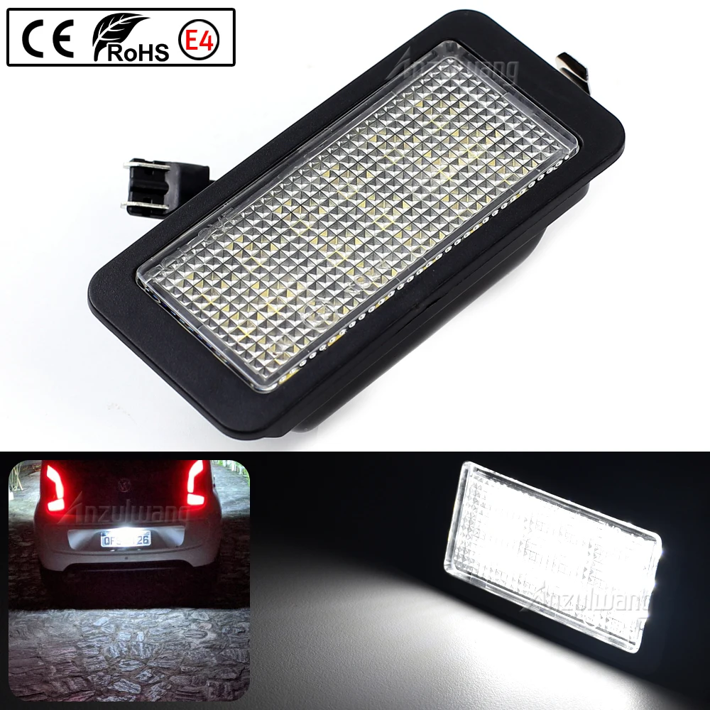 

1Piece LED License Number Plate Light Lamp For VW up!/e-up! Skoda Citigo/E-Citigo Seat Mii/e-Mii Ibiza 6J 3-door 2008-2012