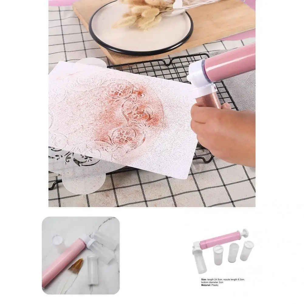 Компактный специальный распылитель для шоколадной помадки торта легкий тортов