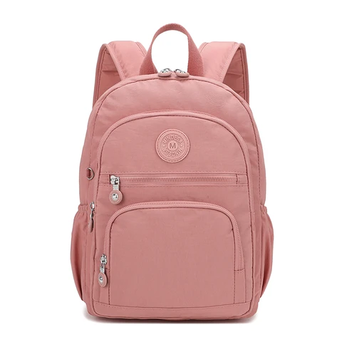 Женские рюкзаки, женский водонепроницаемый нейлоновый рюкзак для подростков, наплечная сумка, Женский Повседневный Школьный рюкзак на каждый день, 8175