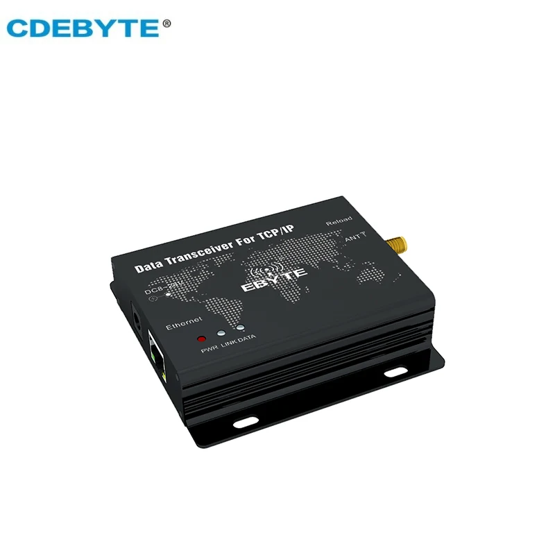 EBYTE SX1262 Super LoRa Ethernet RJ45 Interface RSSI LBT 22dBm Relay Wireless Transceiver Serial Port Server E90-DTU(400SL22-ETH