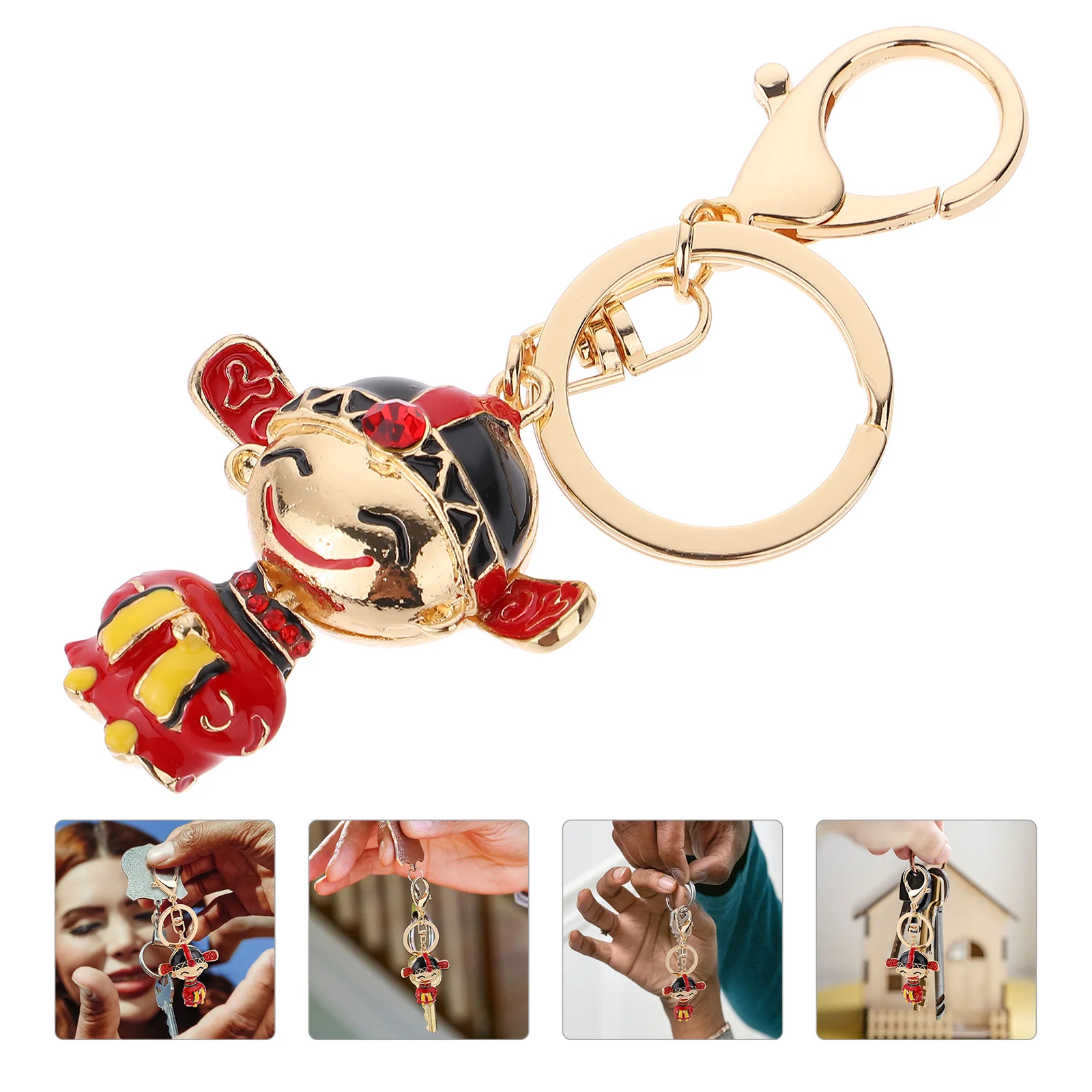 

Delicate Couple Key Chain Car Key Chains Car Key Decor Bag Ornament Key Decor
