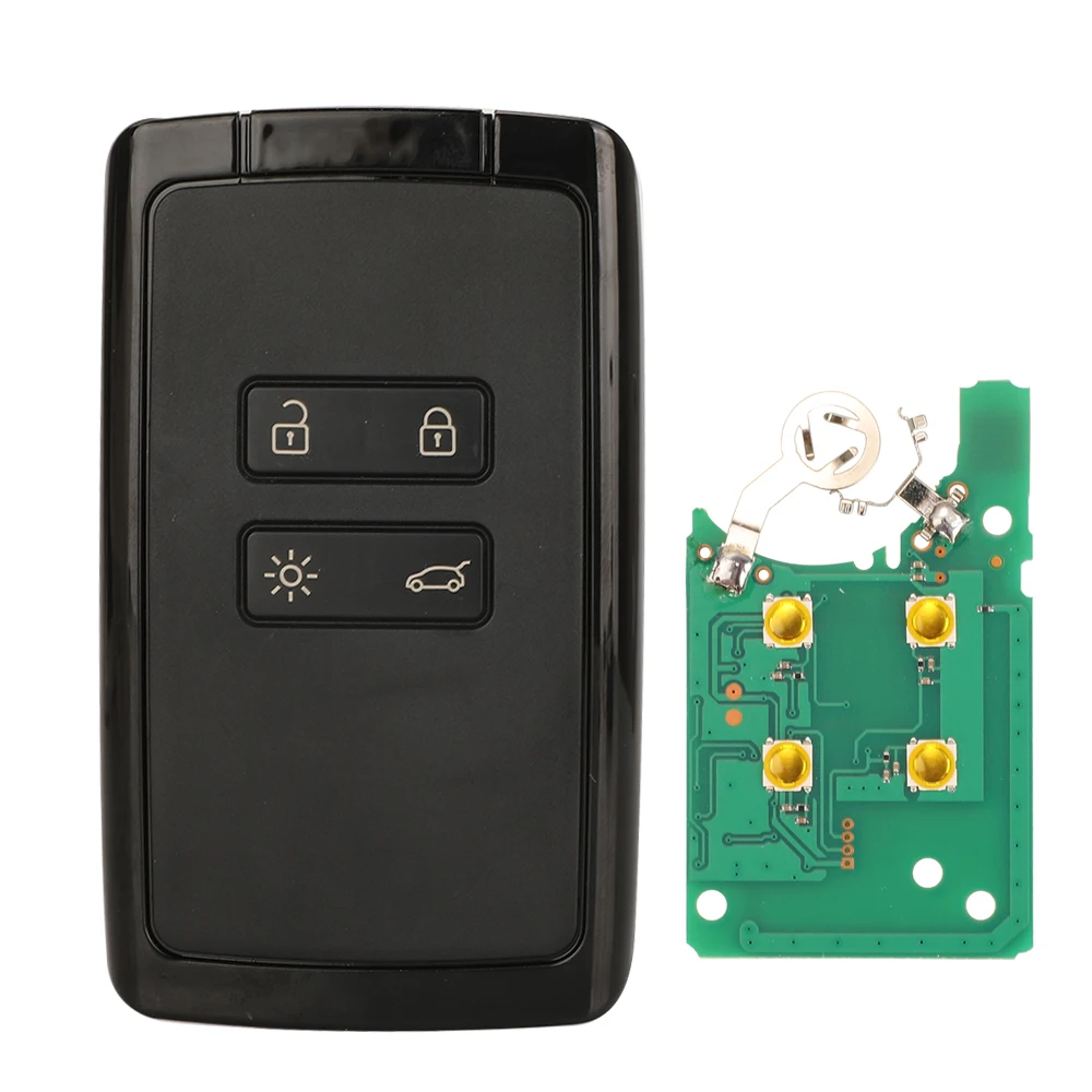 

Jingyuqin 4-клавишный Чип 4A Дистанционный Ключ От Автомобиля Для Renault Megane IV Espace 5 Scenic IV DUSTER CUPTUR KOLEOS T...