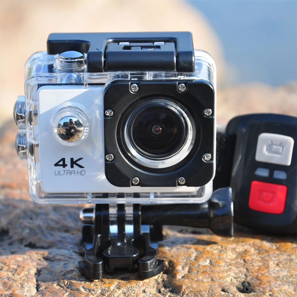 WAYWALKERS Action Camera Ultra HD 4K 30fps WiFi 2.0-inch 170D Underwater Waterproof Helmet Video Recording Cameras Sport Cam |