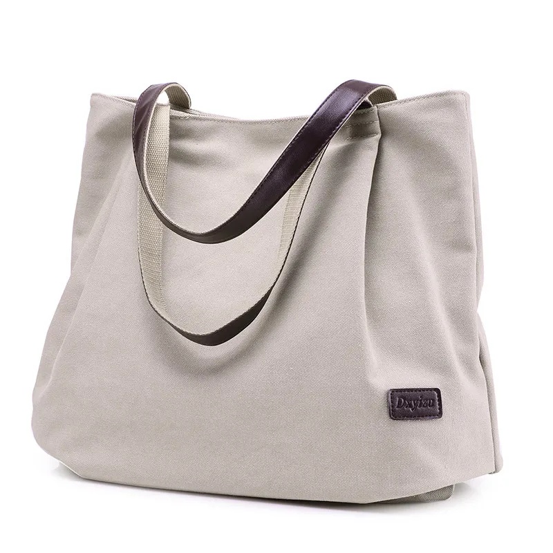 

Tilorraine 2022 women's bag leisure canvas bag large capacity korean fashion simple new four seasons versatile women handbag