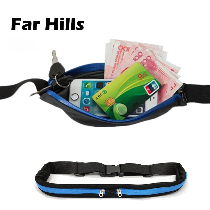 

Спортивная сумка для бега, поясная сумка с карманом для бега, езды на велосипеде, бега, поясная сумка, водонепроницаемая Регулируемая сумка для телефона, карманная сумка