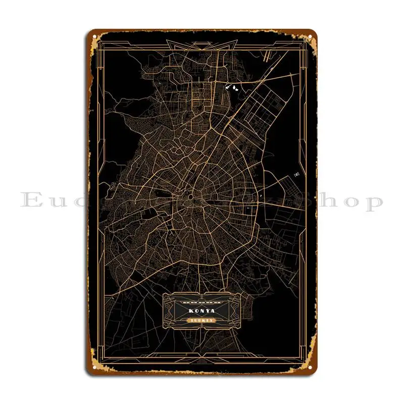 

Konya турецкий металлический знак настенная пещера Настенный декор кухня персонализированный кинотеатр оловянный знак плакат