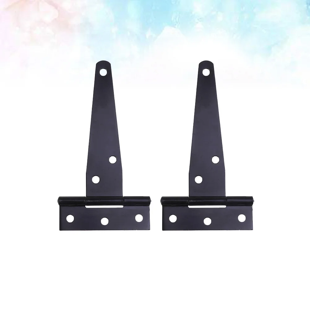 

Hinges T Door Gate Hinge Cabinet Heavy Kitchen Spring Shed Cupboard Shape Nickle Satin Duty Furniture Shaft Black