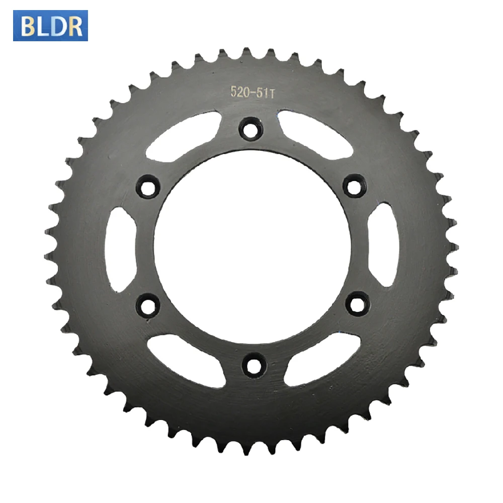

520-51T 520 51 Tooth 51T Rear Sprocket Gear Wheel Cam For Betamotor 430 RR 2015-2019 430 RR-S 2018-2021 2020 430 RS 2015-2016