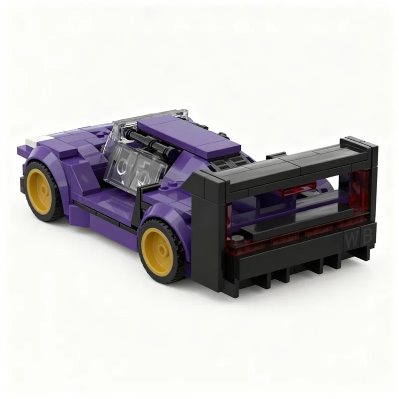 Фото 212 деталей MOC City Champions WB Customs Hurricane: Конструктор, игрушка-модель, подарок на фестиваль, для сборки, DIY, креативная идея №2