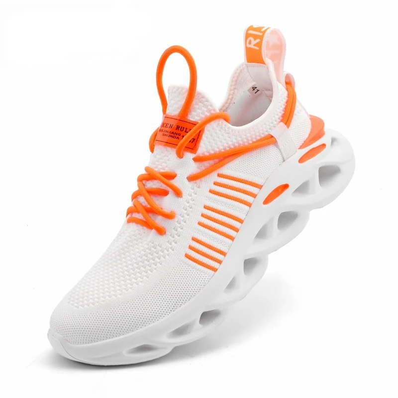 

Hot New Women Sneakers Summer Uniesx Mesh Breathable Fashion Couple Casual Shoes Men and Women Platform Sneaker Big Size