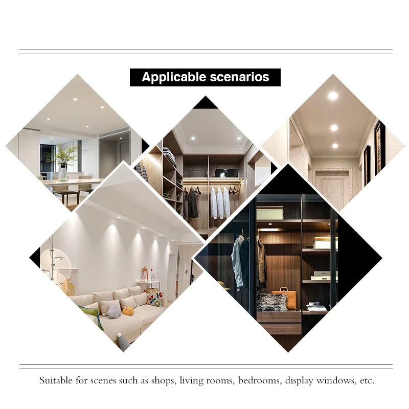 10 шт. светодиодный потолочный светильник встраиваемый прожектор 220 В 3 Вт 5 7 9 12 15