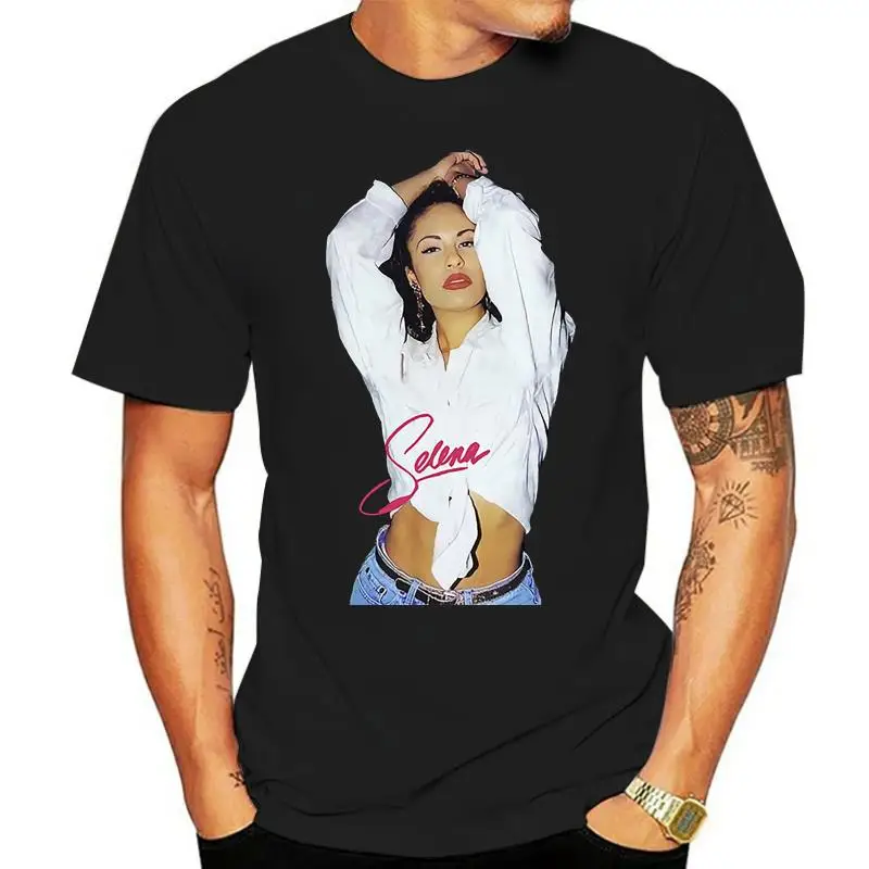 

New Rare Selena Quintanilla T Shirt Top Black Usasz Limmited Edition