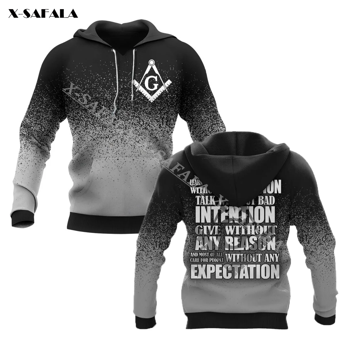 

Masonic Learn To Love Without Condition 3D Print Zipper Hoodie Men Pullover Sweatshirt Hooded Jersey Tracksuits Outwear Coat