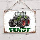 Непригодный винтажный фермерский трактор, жестяной знак, металлический декор, металлический знак на стену, жестяной знак 20x30 дюймов