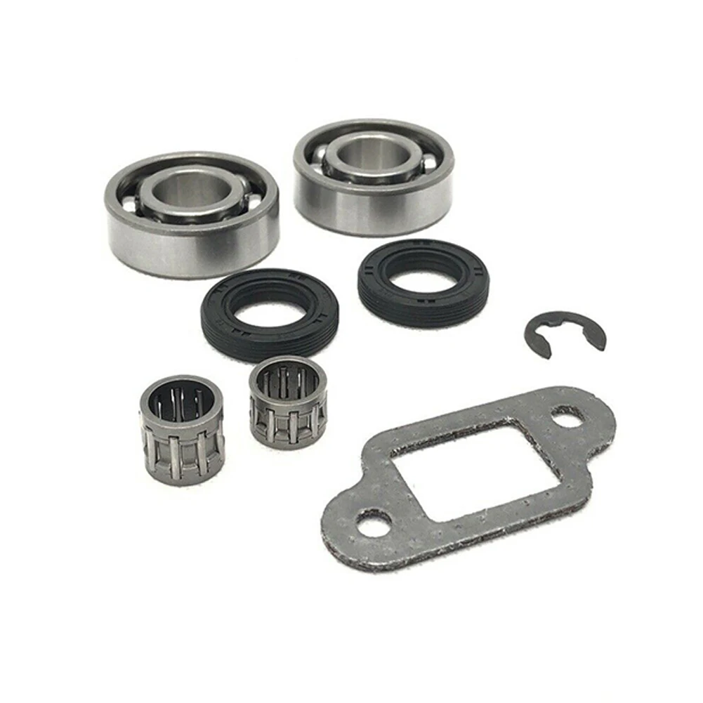 

RTS Crankshaft Bearing Kit For Stihl MS250 021 023 025 MS 250 Seal Crank Gasket Clutch E-clip Chainsaw Parts Garden Tools
