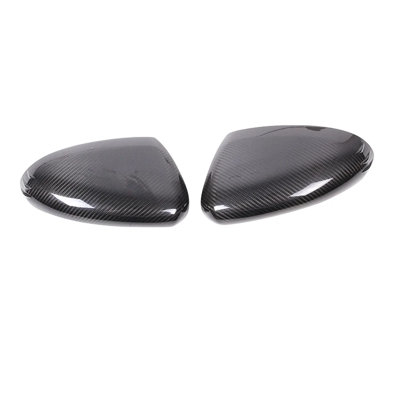 QHCP Настоящее углеродное волокно накладка на зеркало заднего вида автомобиля