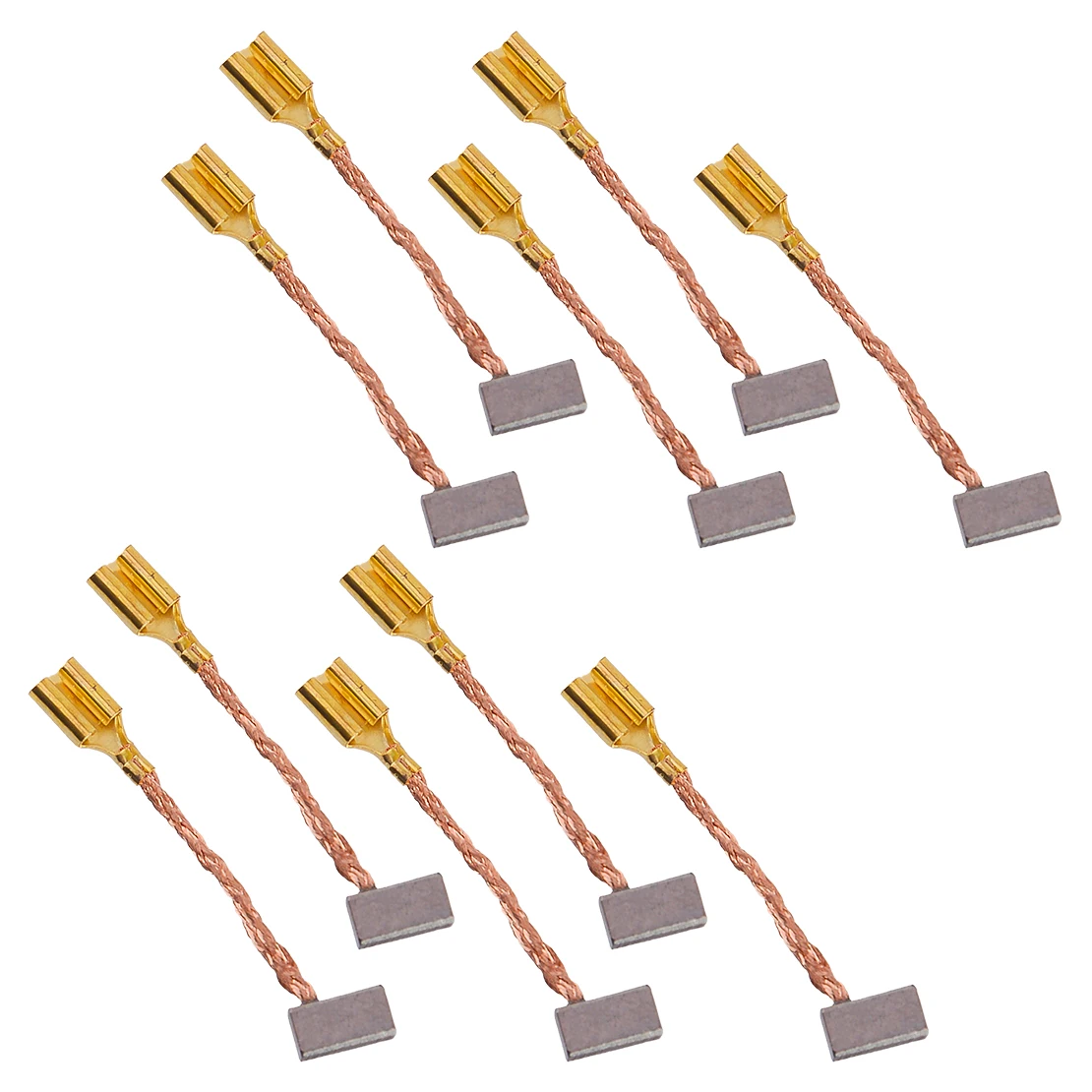 

10 шт./комплект, карбоновые щетки для стеклоподъемника автомобиля, 4x4,5x8 мм