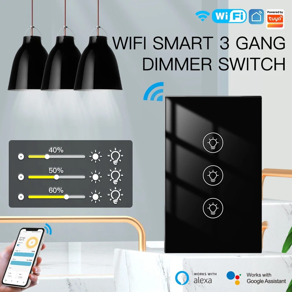 

Смарт-переключатель Tuya с Wi-Fi и управлением через приложение