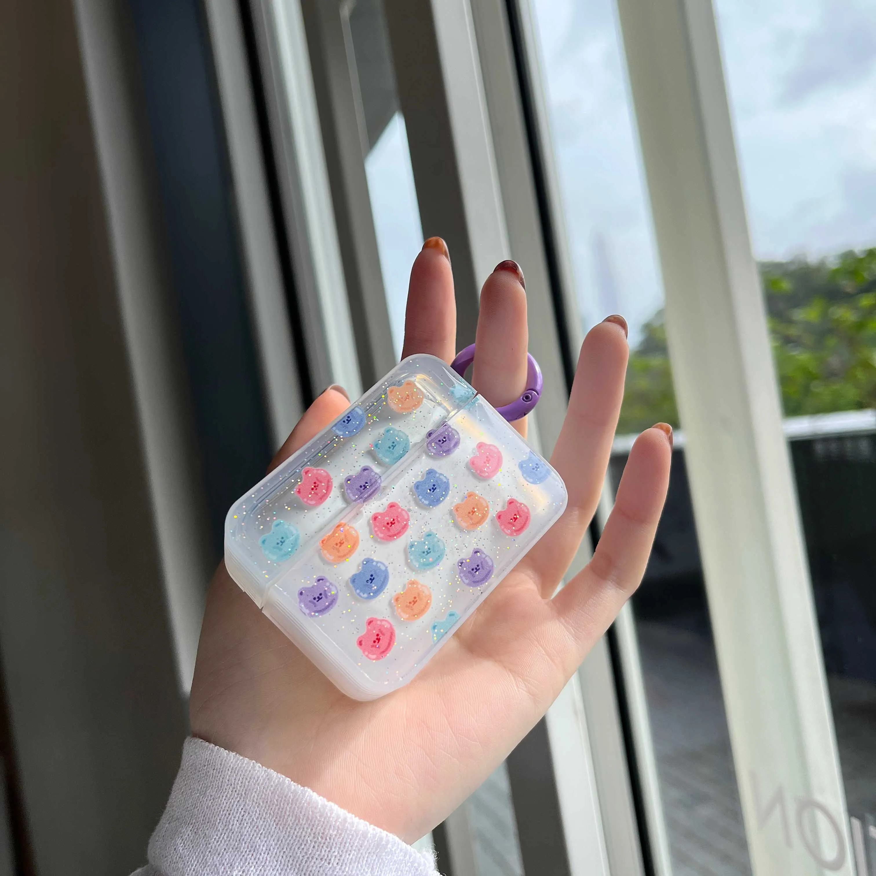 Чехол Colorul с рисунком медведей и фотографий для Airpods Pro, мягкая силиконовая защита для Air Pod 1, 2, 3, чехлы, чехлы