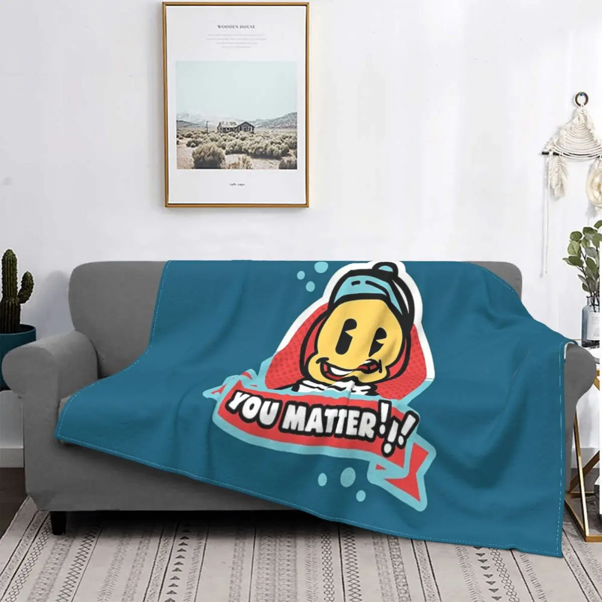 

You Matter-manta a cuadros para cama, sofá cama, toalla de playa, manta térmica a cuadros y fundas