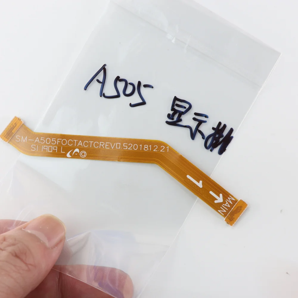 Основная материнская плата гибкий ЖК-кабель для Samsung Galaxy A50 SM-A505F ленточный кабель