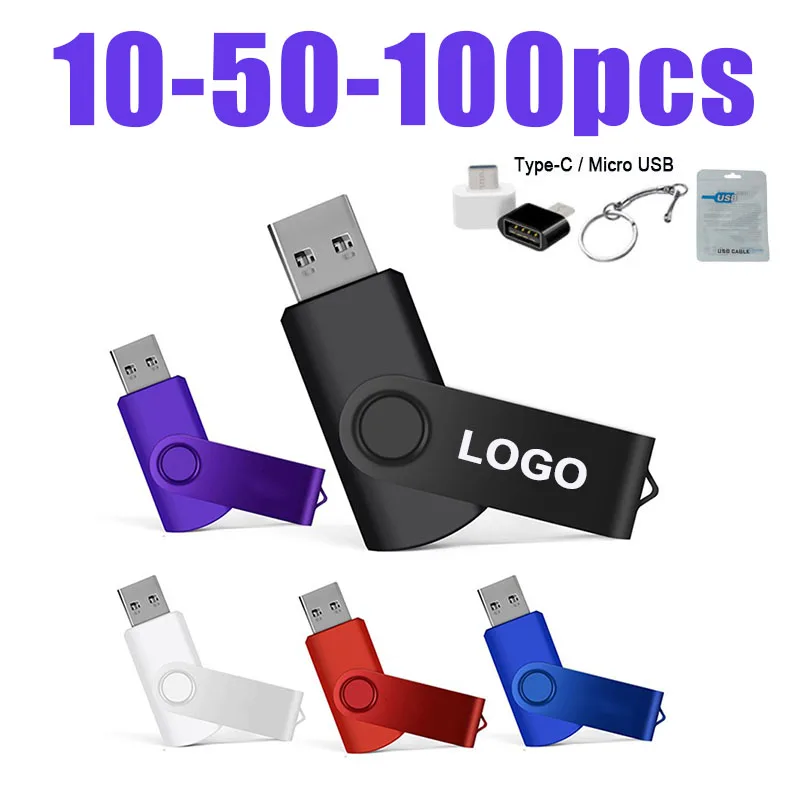 

Флеш-накопитель USB Type-C, 10-100 шт./партия, 1 ГБ, 2 ГБ, 4 ГБ, 8 ГБ, 16 ГБ