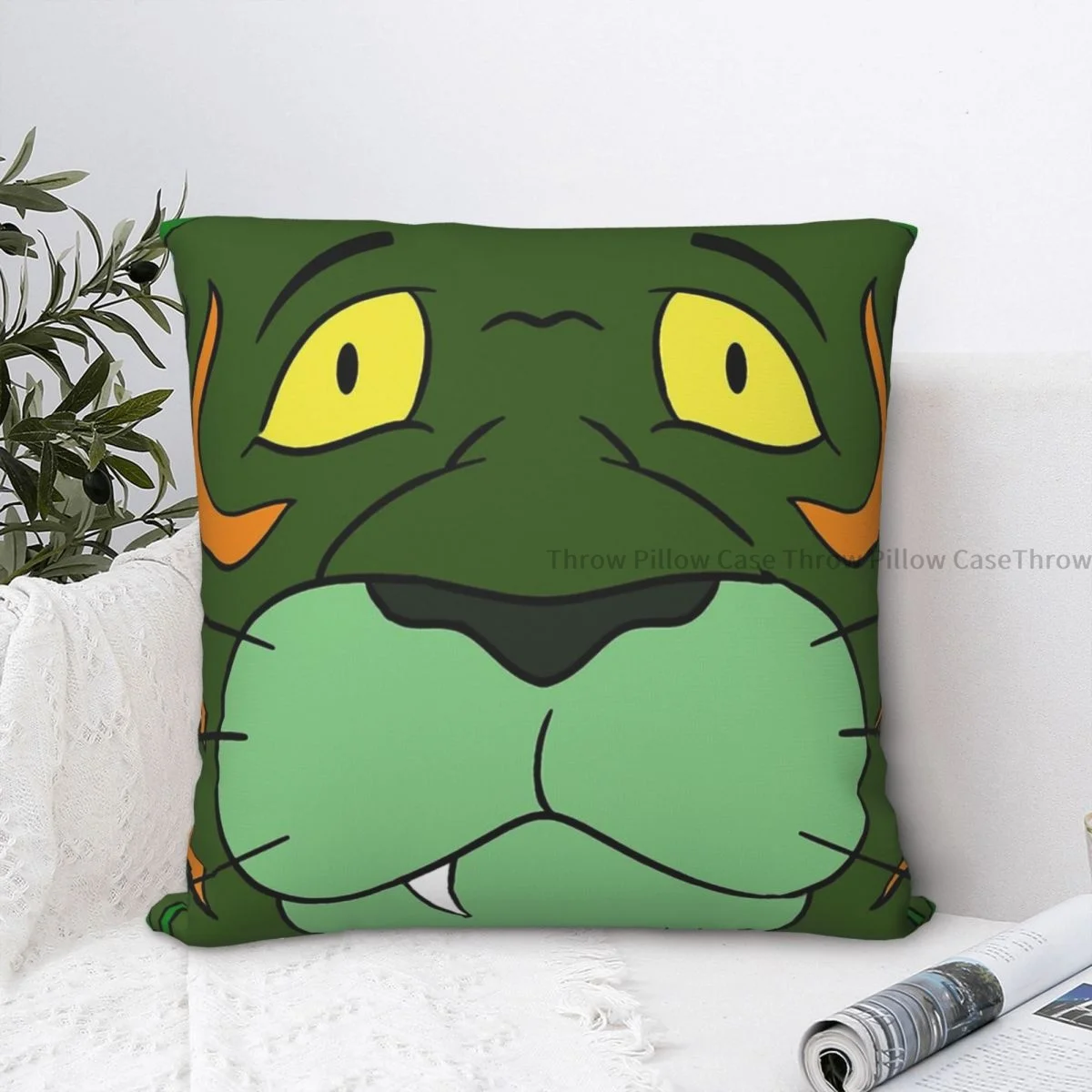

Cringer Hug Pillowcase he man the Master of the Universe Backpack Cojines Livingroom Printed Office Coussin Covers Decorative