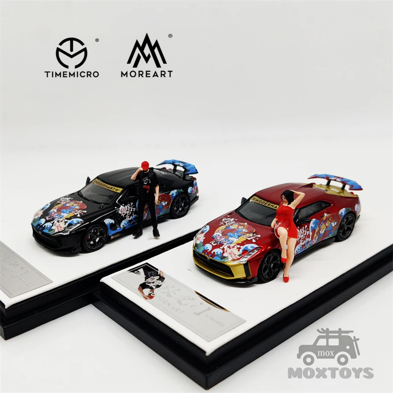 

TimeMicro 1:64 ModernArt Nissan GTR50 Lei Yue Longmen RED /Black Luxury Diecast Model Car