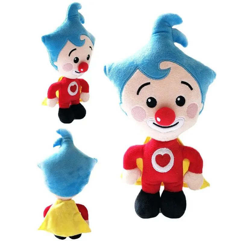 

25cm Plim Plim Clown Plush Toy Kawaii Clown Plush Toys Doll Soft Stuffed Plush Anime Plush Birthday Gift For Kids