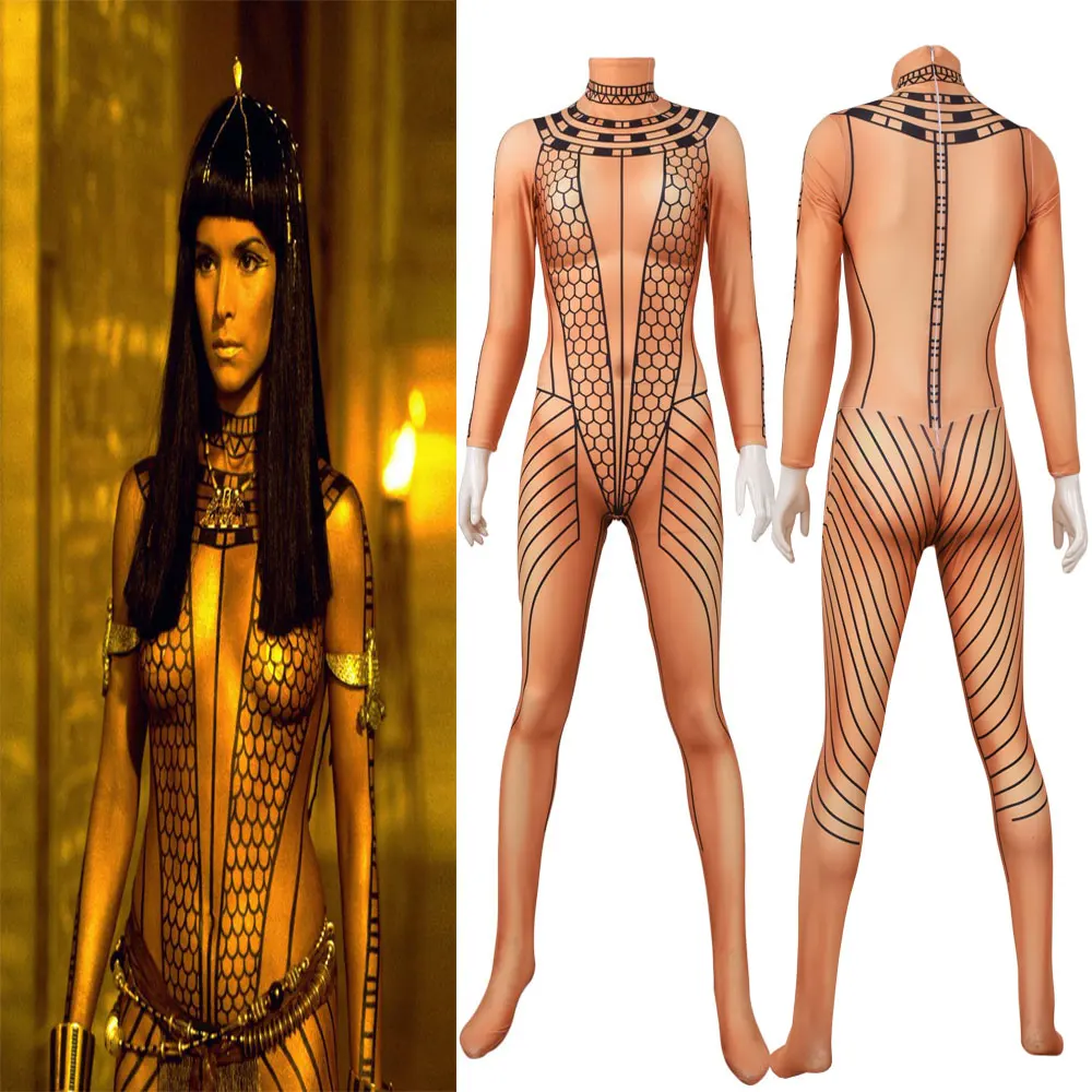 

Adults Kids The Mummy 2 Cosplay Costumes Female Woman Anck Su Namun Superhero Zentai Suit Halloween Bodysuit