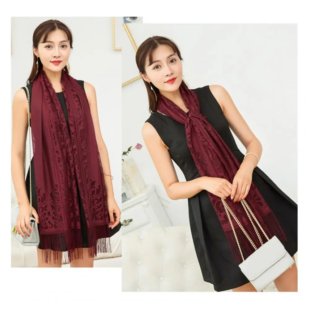

Breathable Gift Jacquard Hollow Lace Cheongsam Shawl Female Accessories