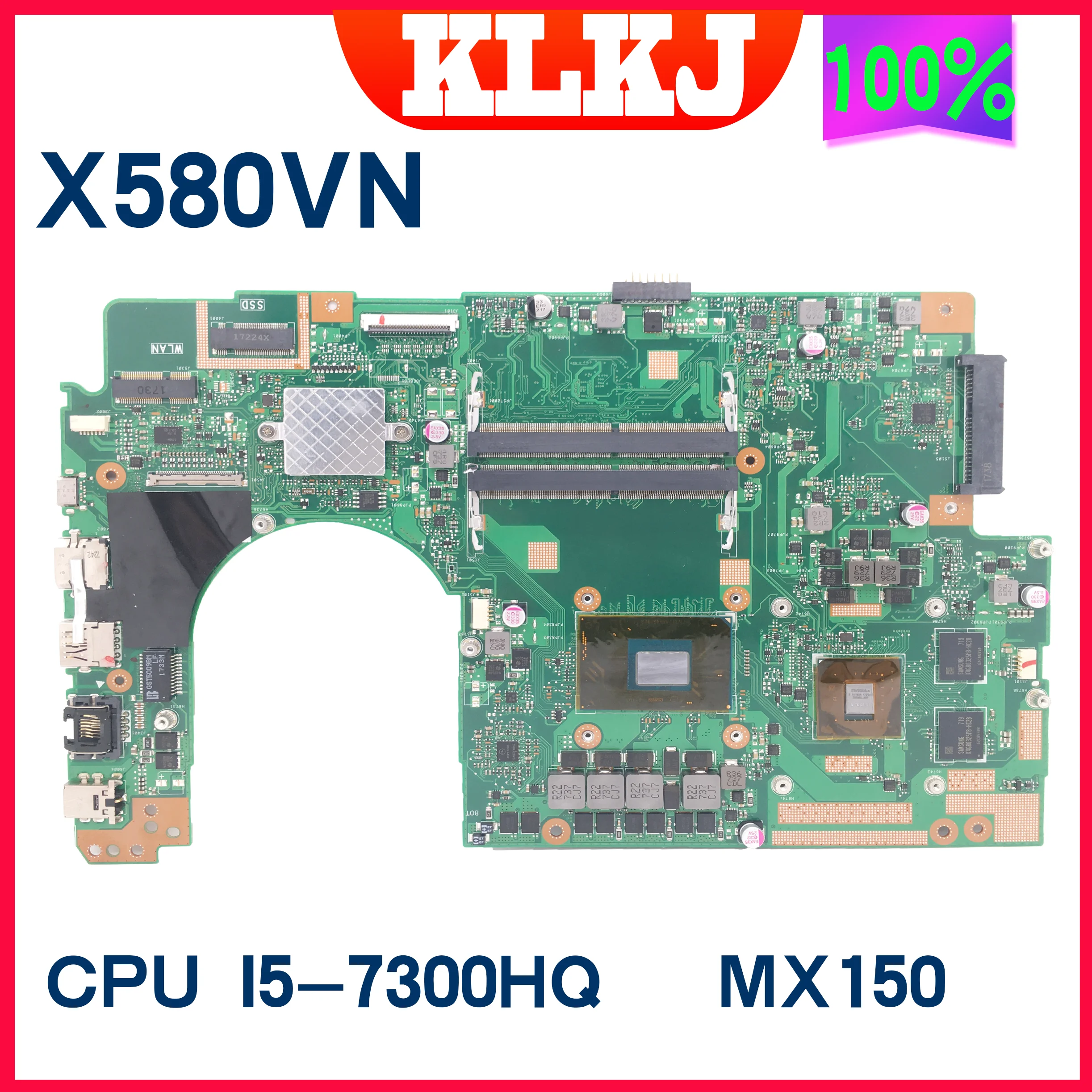 

Материнская плата для ноутбука Dinzi X580VN, фотосессия/4G для ASUS X580V X580VD X580 NX580VN, фотокомпьютера, тест 100%