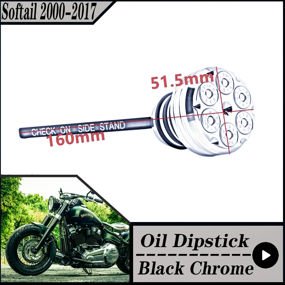 Для Harley-Davidson Softail Heritage Deuce Fat Boy Night Springer Standard Rocker Slim Blackline щуп для измерения уровня