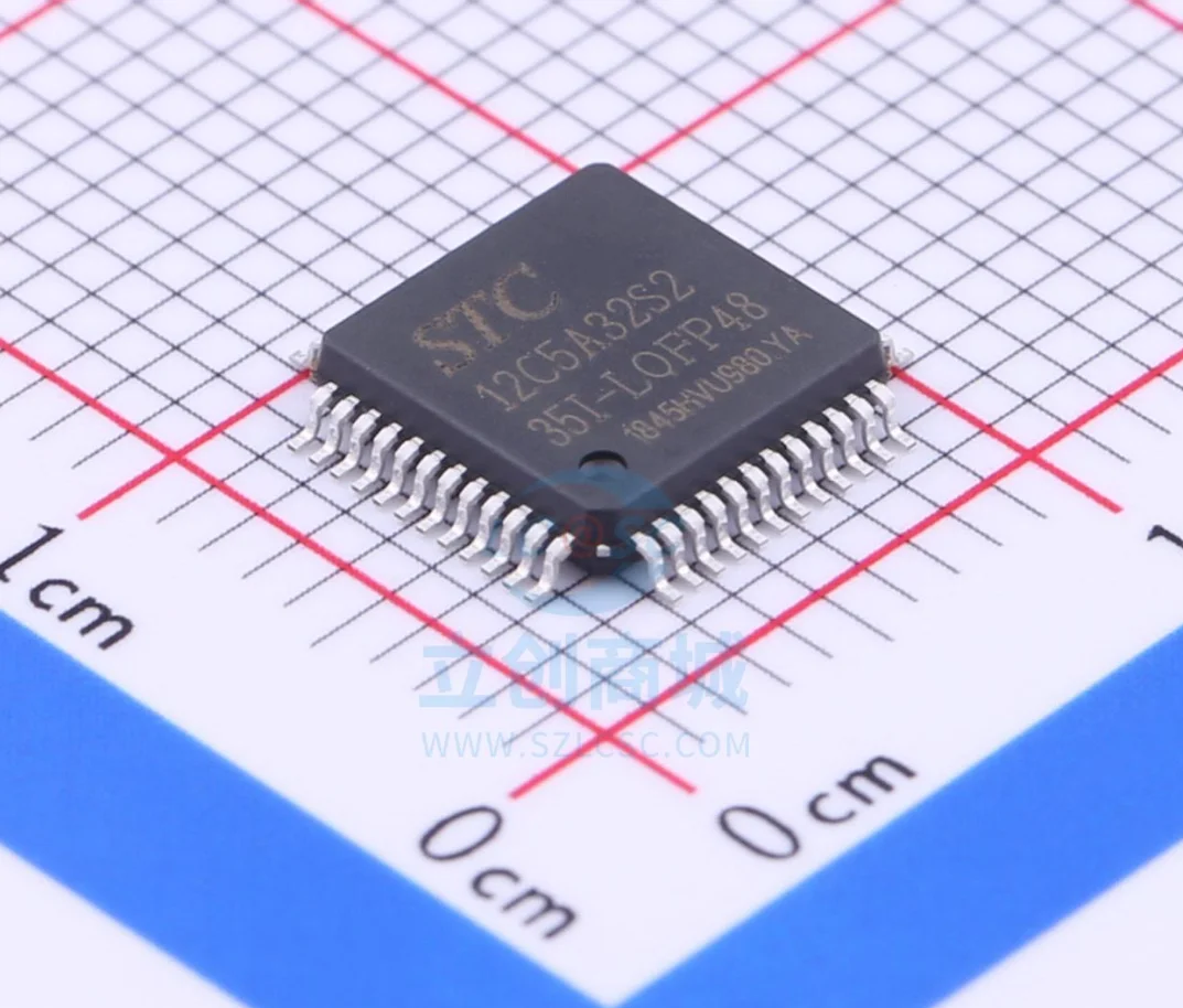 

100% New Original STC12C5A32S2-35I-LQFP48 Package LQFP-48 New Original Genuine Microcontroller (MCU/MPU/SOC) IC Chip