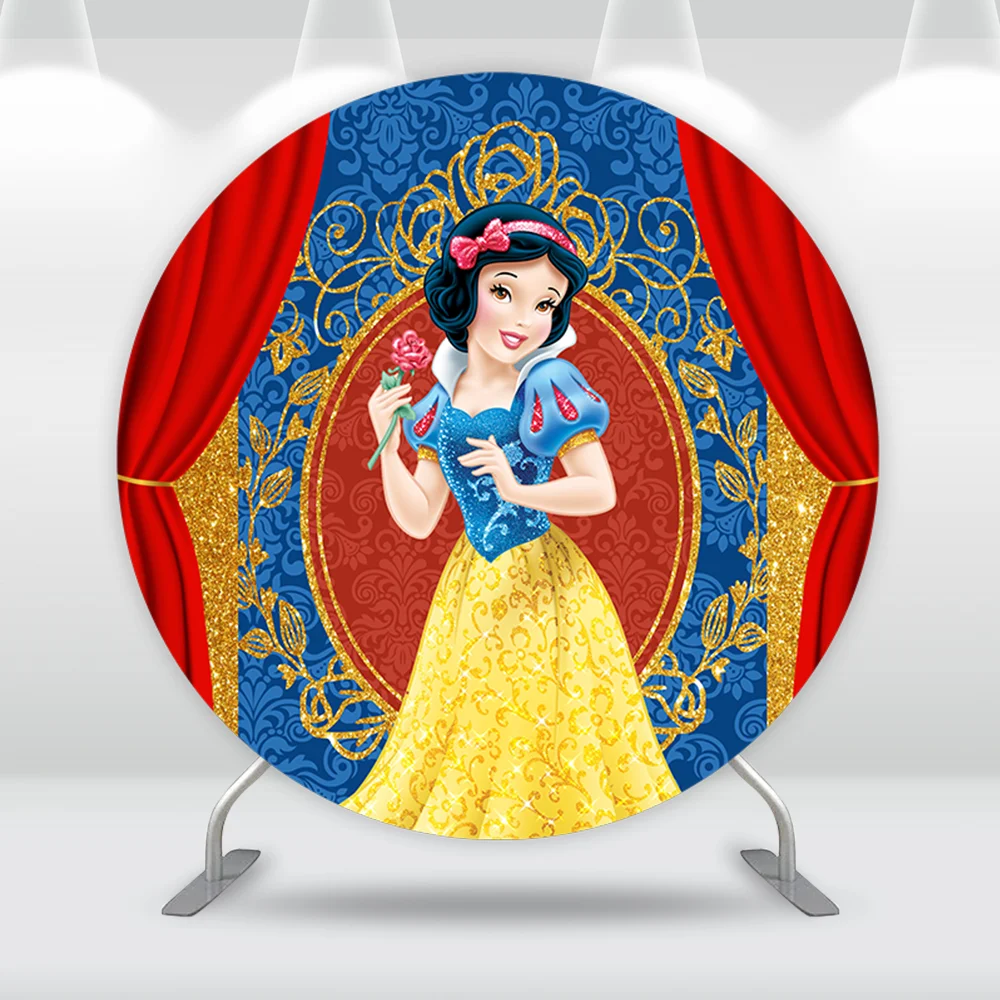 Фон для фотосъемки с изображением принцессы Белоснежка