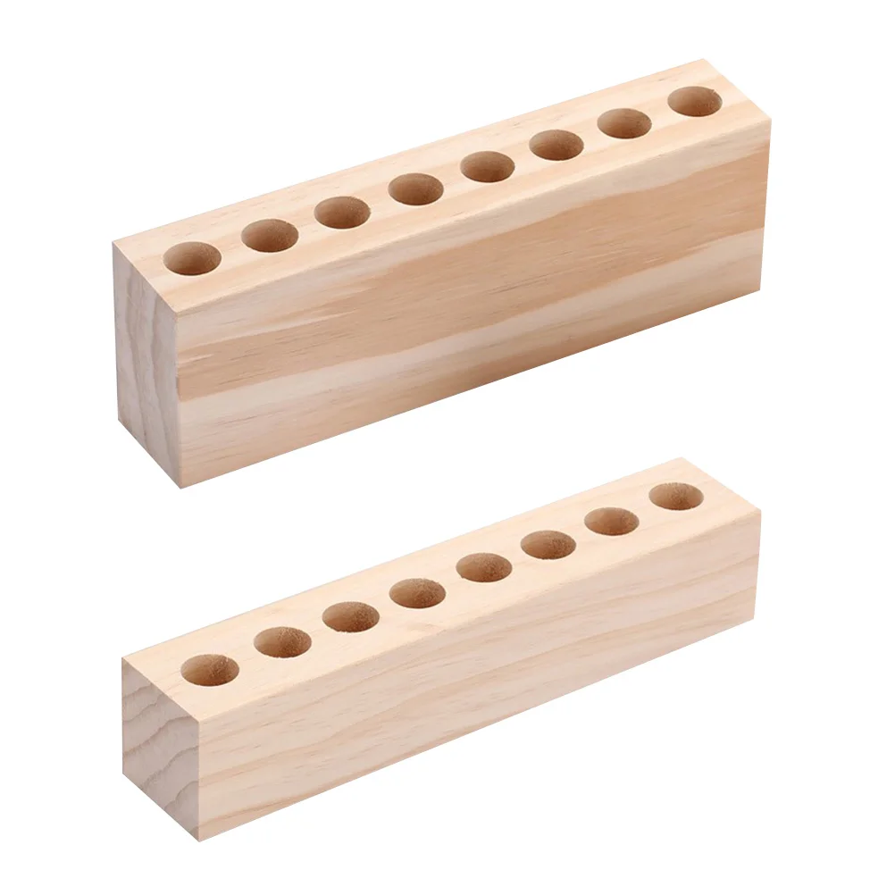 

Lipstick Organizer Holder Rack Stand Wooden Wood Makeup Display Lip Storage Desktop Gloss Brush Pen Box Container Case Eyebrow