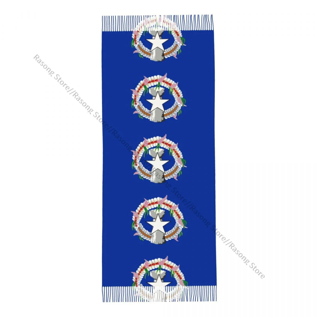 Шарф с кисточками большой размер 196*68 см зимняя теплая шаль из пашмины накидка