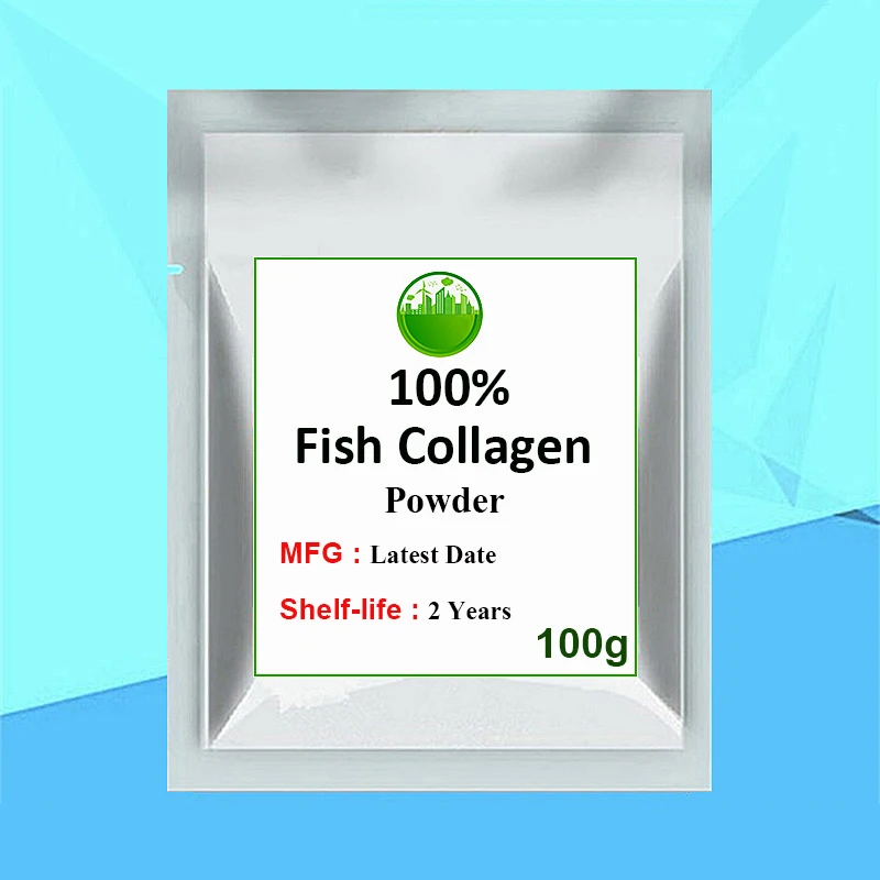 

Cosmetic Grade Anti-aging 100% Pure Hydrolyzed Fish Collagen Powder