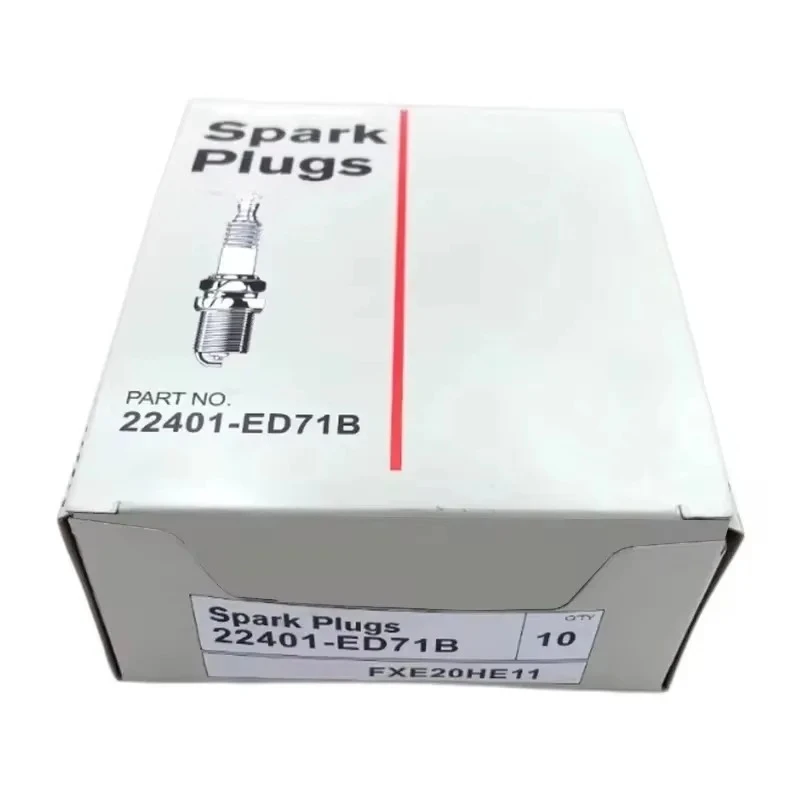 Фото Свеча зажигания Iridium 22401-ED71B, 4 шт., подходит для Nissan JUKE VERSA CUBE MICRA TIIDA X-TRAIL SENTRA ПРИМЕЧАНИЕ QASHQAI FXE20HE11 22401ED71B №3