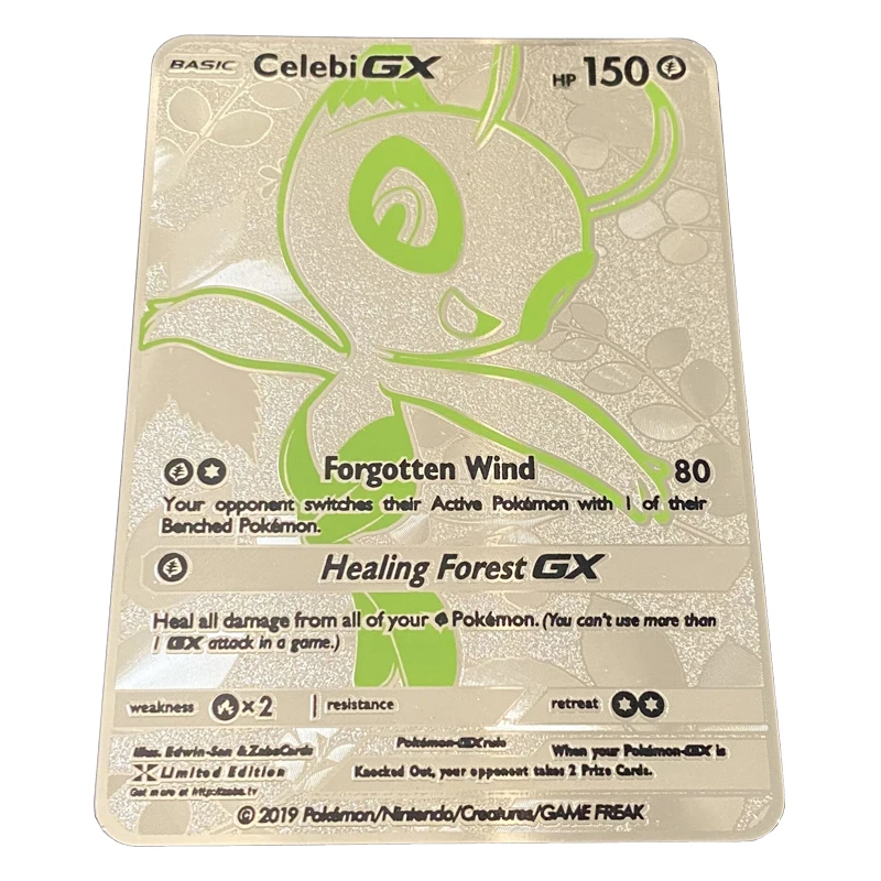 

Pokemon Cards 12 Set/pcs Silver Metal Cards Pikachu Charizard Collection Cards Hobby Collectibles Game Collection Cards Toys