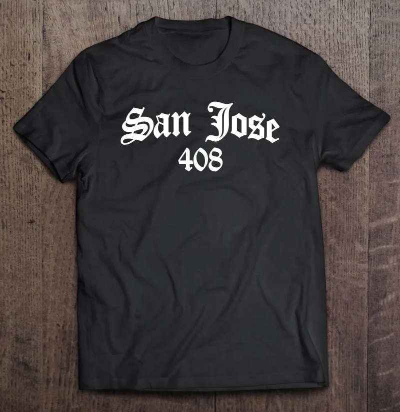 

Сувенирная футболка с принтом «Сан-Хосе», 408