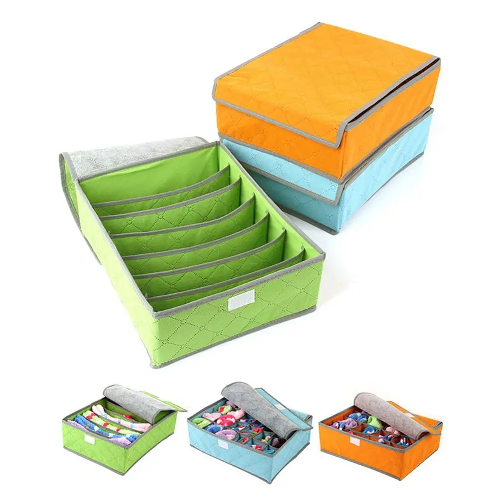 

Home Storage T-shirt Pants Dressing Room System Storage Box Storage Bags Drawers Separator Clothes Underwear Organizer