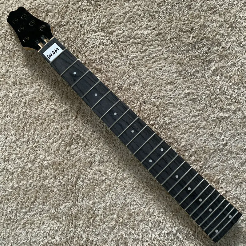 

6 strings Bass Guitar Neck Right Hand 24 Frets Maple with Rosewood Short Scales Length Custom Order for DIY DN432
