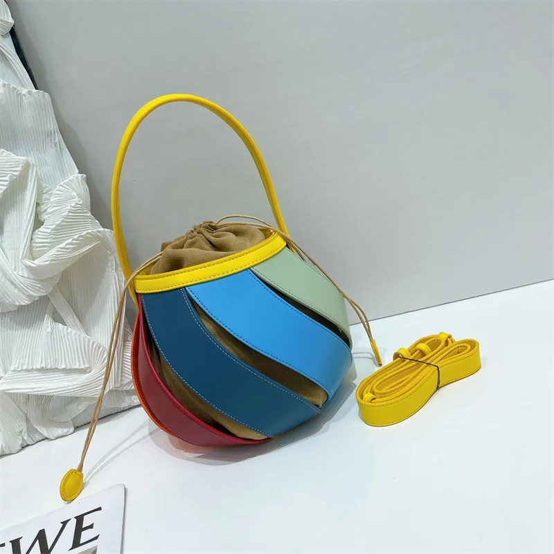 Роскошная брендовая дизайнерская женская модная Ретро сумка-мешок с